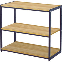 โหลดรูปภาพลงในโปรแกรมดูแกลเลอรี ขาตั้งจอ TRUSCO 804X400X700H ท็อปบอร์ดไม้ + ขาดำ
