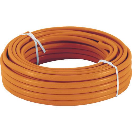 ＴＲＵＳＣＯ　ＶＶＦ２ｃ×２．０ｍｍ　ＶＡケーブル　２０ｍ　オレンジ