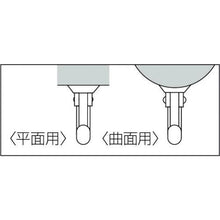 画像をギャラリービューアに読み込む, ＴＲＵＳＣＯ　ウォールフックＰＤ型　ステンレス製　曲面用　（１個＝１袋）
