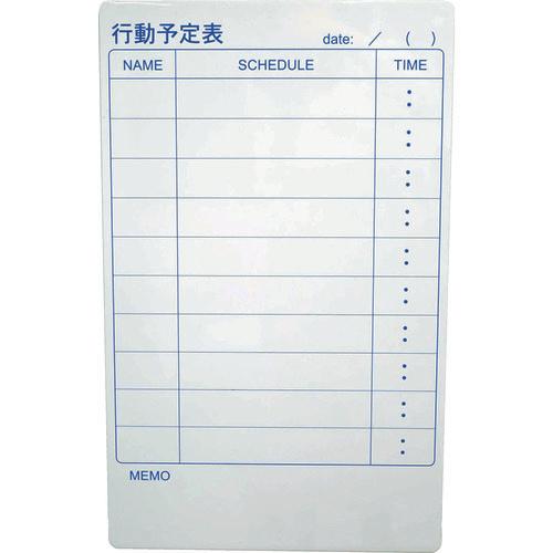 กระดานตาราง TRUSCO ตารางกิจกรรมชนิดแผ่นแม่เหล็ก 600 x 370