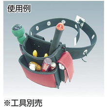 Tải hình ảnh vào trình xem thư viện, Túi đeo hông TRUSCO 3 tầng có ngăn đựng điện thoại màu xanh
