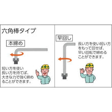 Tải hình ảnh vào trình xem thư viện, Cờ lê lục giác TRUSCO (loại tiêu chuẩn) 5.0mm
