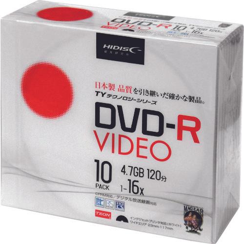 แพ็คละ 10 แผ่นสำหรับวิดีโอ DVD-R HI-DISC
