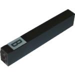 Tải hình ảnh vào trình xem thư viện, Khắc kết hợp thép tốc độ cao URATANI 4.0 mm hoa hồng chữ B tiếng Anh
