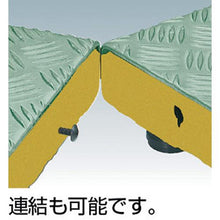画像をギャラリービューアに読み込む, ＴＲＵＳＣＯ　高床用縞鋼板ステップ　１５００Ｘ６００ＸＨ１９０～２２０
