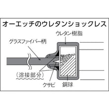 画像をギャラリービューアに読み込む, ＯＨ　ウレタンショックレスハンマー（グラスファイバー柄）＃４
