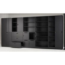 โหลดรูปภาพลงในโปรแกรมดูแกลเลอรี TRUSCO UNIT โชว์เหล็กรางเลื่อน H2100 สี BK
