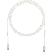 画像をギャラリービューアに読み込む, パンドウイット　カテゴリ５Ｅ細径パッチコード　１５ｍ　オフホワイト　ＵＴＰ２８ＣＨ１５Ｍ
