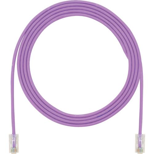 パンドウイット　カテゴリ５Ｅ細径パッチコード　２ｍ　紫　ＵＴＰ２８ＣＨ２ＭＶＬ