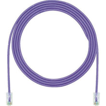 画像をギャラリービューアに読み込む, パンドウイット　カテゴリ５Ｅ細径パッチコード　３ｍ　紫　ＵＴＰ２８ＣＨ３ＭＶＬ
