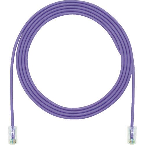 パンドウイット　カテゴリ５Ｅ細径パッチコード　３ｍ　紫　ＵＴＰ２８ＣＨ３ＭＶＬ