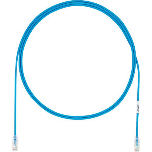 パンドウイット　カテゴリ６細径パッチコード　０．５ｍ　青　ＵＴＰ２８ＳＰ０．５ＭＢＵ