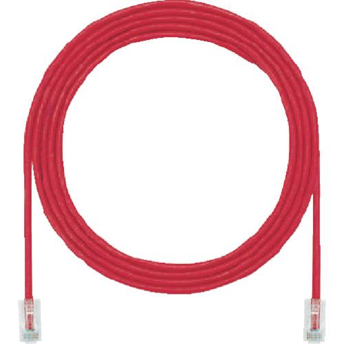 パンドウイット　カテゴリ６細径パッチコード　１０ｍ　赤　ＵＴＰ２８ＳＰ１０ＭＲＤ