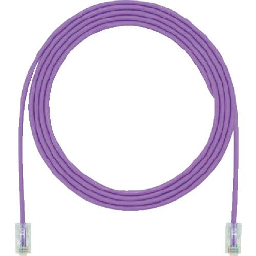 パンドウイット　カテゴリ６細径パッチコード　１０ｍ　紫　ＵＴＰ２８ＳＰ１０ＭＶＬ
