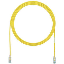 画像をギャラリービューアに読み込む, パンドウイット　カテゴリ６細径パッチコード　１５ｍ　黄　ＵＴＰ２８ＳＰ１５ＭＹＬ
