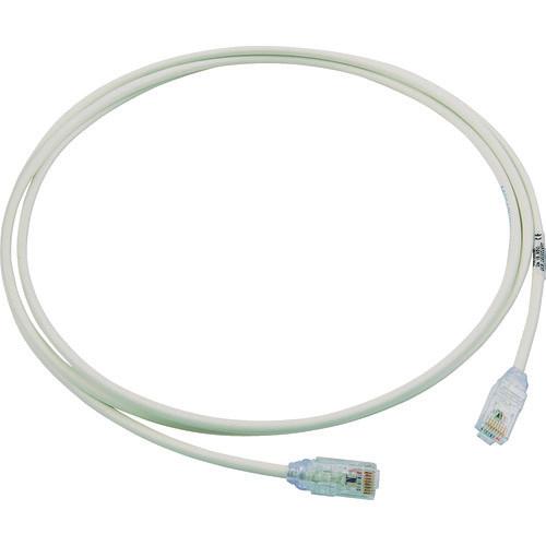 パンドウイット　カテゴリ６Ａ細径パッチコード　０．５ｍ　オフホワイト　ＵＴＰ２８Ｘ０．５Ｍ