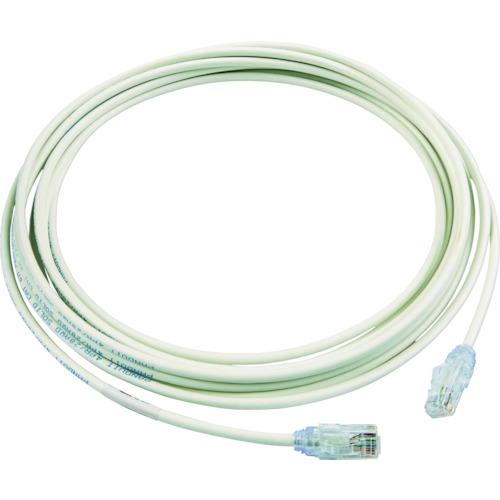 パンドウイット　カテゴリ６Ａ細径パッチコード　５ｍ　オフホワイト　ＵＴＰ２８Ｘ５Ｍ