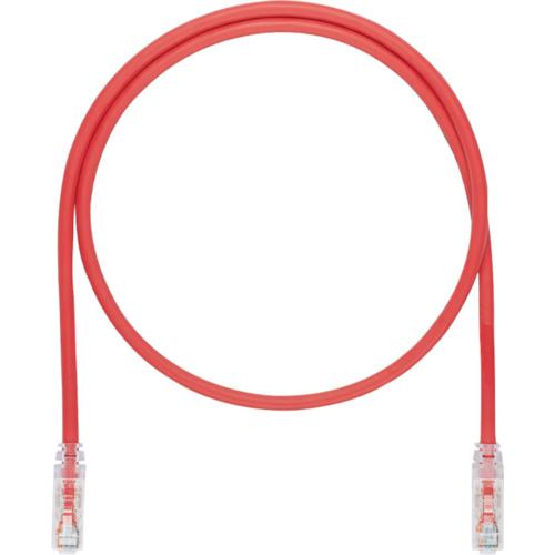 パンドウイット　カテゴリ６ＵＴＰパッチコード　３ｍ　赤