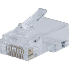 画像をギャラリービューアに読み込む, ＫＬＥＩＮ　Ｐａｓｓ－Ｔｈｒｕモジュラープラグ　ＲＪ４５　ＣＡＴ５Ｅ（１０個入り）

