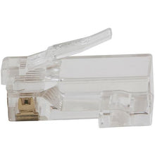 画像をギャラリービューアに読み込む, ＫＬＥＩＮ　Ｐａｓｓ－Ｔｈｒｕモジュラープラグ　ＲＪ４５　ＣＡＴ５Ｅ（１０個入り）

