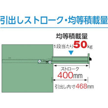画像をギャラリービューアに読み込む, ＴＲＵＳＣＯ　ＶＥ１３Ｓ型キャビネット　１３００Ｘ５５０ＸＨ１０００　引出８段
