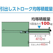 画像をギャラリービューアに読み込む, ＴＲＵＳＣＯ　ＶＥ９Ｓ型キャビネット　８８０Ｘ５５０ＸＨ６００　引出３段
