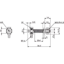 画像をギャラリービューアに読み込む, アインツ　吸着金具・ミニ用　トリツケセツゾクＭ１０×１．０ｍｍ
