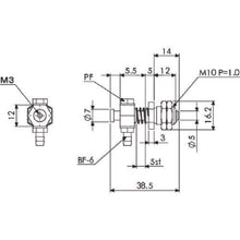 画像をギャラリービューアに読み込む, アインツ　吸着金具・ミニ用　トリツケセツゾクＭ１０×１．０ｍｍ
