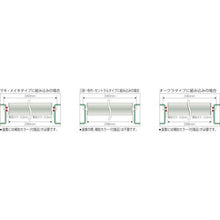 画像をギャラリービューアに読み込む, ＴＲＵＳＣＯ　ＳＵＳローラー　Φ３８．０Ｘ１．０ｔ　Ｗ６００　Ｓ付
