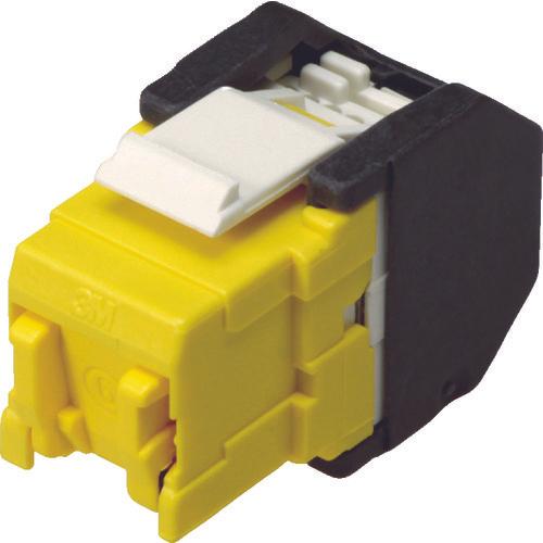 Corning Cat6 RJ45 模块化插孔免工具型黄色