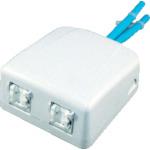 Corning Cat6 RJ45 Modular Jack Exposed Outlet Set 4 พอร์ต