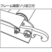 画像をギャラリービューアに読み込む, ＴＲＵＳＣＯ　アルミローラーコンベヤ　Φ３８　Ｗ４００ＸＰ１００ＸＬ２０００
