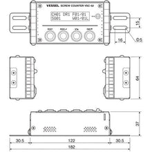 Load image into gallery viewer, Screw counter for VESSEL AC type VSC-02

