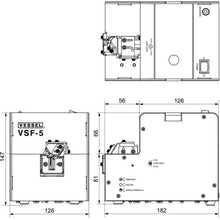 Load image into gallery viewer, VESSEL screw feeder (screw feeder) VSF-5
