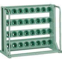Load image into gallery viewer, TRUSCO touring rack Blind Tricot /NT50 combined storage 32 pieces with lock
