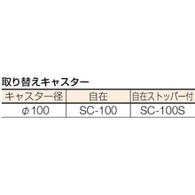 画像をギャラリービューアに読み込む, キャニオン　Ｗ１型サイドテーブルワゴン
