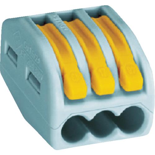 ＷＡＧＯ　ＷＦ－３　より線・単線接続可能コネクタ　３穴用　８個入