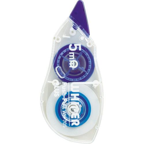 พลัส เทปลบคำผิด ชนิดใช้แล้วทิ้ง 12 ม. หน้าเทปกว้าง 5 มม. 49962