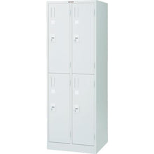 โหลดรูปภาพลงในโปรแกรมดูแกลเลอรี ตู้เก็บกุญแจมือเปล่า TRUSCO สำหรับ 4 คน 2 แถว 2 ขั้น 608 x 515 x 1790 สีคู่
