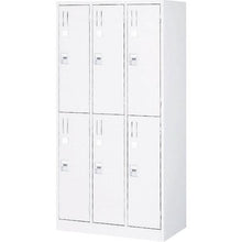 โหลดรูปภาพลงในโปรแกรมดูแกลเลอรี ตู้เก็บกุญแจมือเปล่า TRUSCO สำหรับ 6 คน 900 x 515 x H1790 W สี
