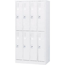 โหลดรูปภาพลงในโปรแกรมดูแกลเลอรี ตู้เก็บกุญแจมือเปล่า TRUSCO สำหรับ 8 คน 900X515XH1790 W สี
