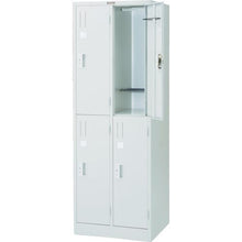 โหลดรูปภาพลงในโปรแกรมดูแกลเลอรี TRUSCO ตู้ล็อคเกอร์ STANDARD สำหรับ 4 คน 2 แถว 2 ชั้น ล็อคทรงกระบอก สีขาว
