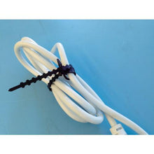 Load image into gallery viewer, TRUSCO cord strap width 6 mm x length 230 mm maximum binding φ50 black 100
