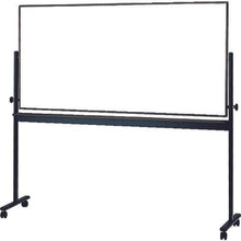 โหลดรูปภาพลงในโปรแกรมดูแกลเลอรี กระดานเคลื่อนที่หน้าเดียว TRUSCO ไวท์ดาร์คไลน์ โครงสีบรอนซ์ 900 x 1200
