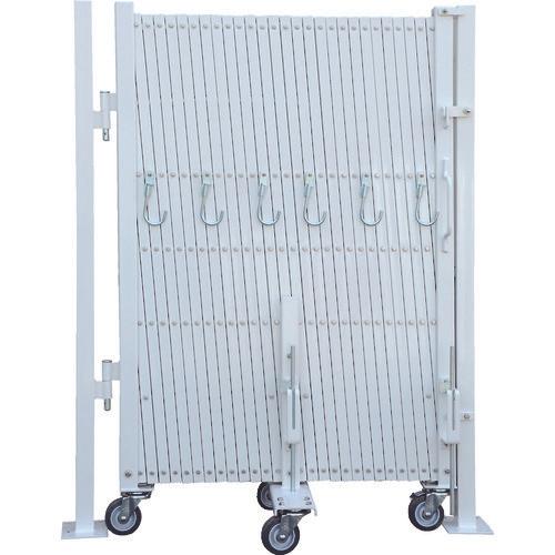 ワコー　マルチゲート　ベースプレート式　両扉タイプ　ホワイト