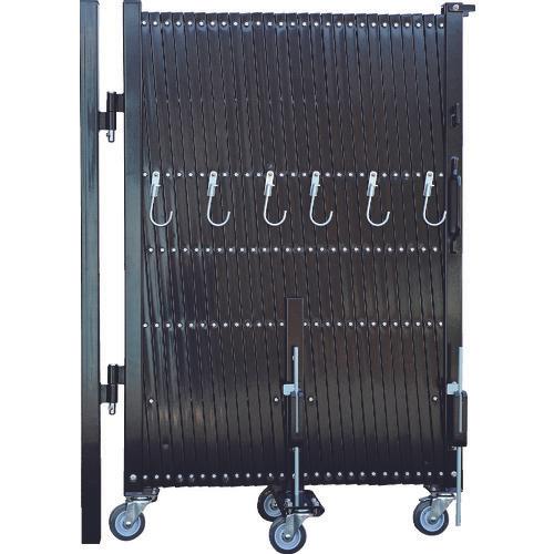 ワコー　マルチゲート　埋め込み式　両扉タイプ　ブラック