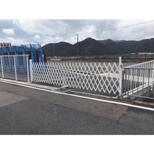 画像をギャラリービューアに読み込む, ワコー　マルチゲート　埋め込み式　片扉タイプ　ホワイト
