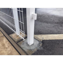 画像をギャラリービューアに読み込む, ワコー　マルチゲート　埋め込み式　片扉タイプ　ホワイト
