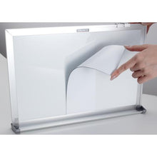 Tải hình ảnh vào trình xem thư viện, Tấm nam châm màu hai mặt TRUSCO trắng trắng
