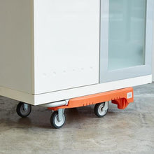 โหลดรูปภาพลงในโปรแกรมดูแกลเลอรี รถเข็นเรซิ่น TRUSCO idle carry weego สีส้ม
